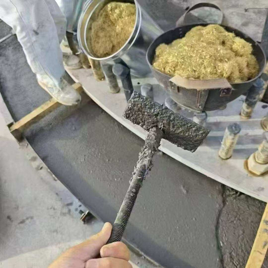 岑巩C120钢纤维高强无收灌浆料 轧机压缩机汽轮机发电机锻压设备底座灌浆材料